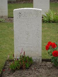 Fosse No.10 Communal Cemetery Extension Sains-En-Gohelle - Ting Chun Sheng, 